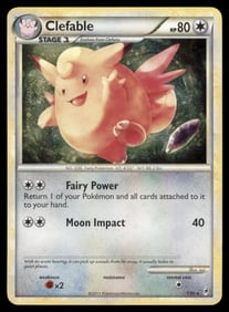 Clefable Call of Legends #1/95 Holo Pokemon Card