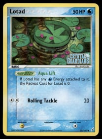 Lotad Crystal Guardians #55/100 Holo Pokemon Card