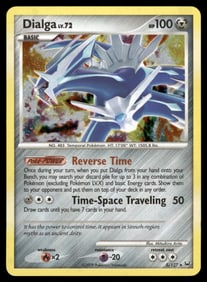 Dialga (5) Platinum #5/127 Holo Pokemon Card