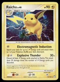 Raichu Mysterious Treasures #15/123 Holo Pokemon Card