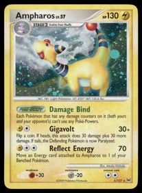 Ampharos Platinum #1/127 Holo Pokemon Card