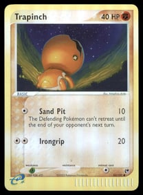 Trapinch Sandstorm #82/100 Holo Pokemon Card