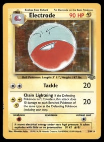 Electrode (2) Jungle #02/64 Holo Pokemon Card