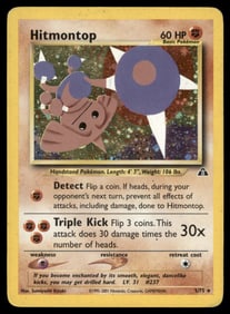 Hitmontop (22) Neo Discovery #22/75 Holo Pokemon Card
