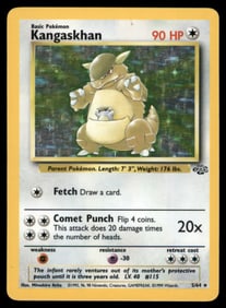 Kangaskhan (5) Jungle #05/64 Holo Pokemon Card
