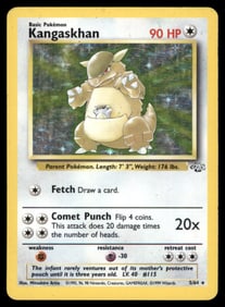 Kangaskhan (5) Jungle #05/64 Holo Pokemon Card