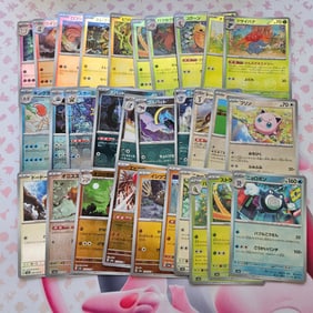 LOT OF 30 ALL 151 REVERSE HOLO  JAPANESE POKEMON CARDS
