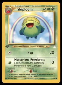 Skiploom 1st Ed. Neo Pokemon Card