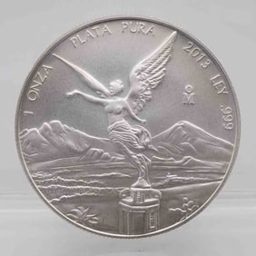 2013 Mexico Libertad 1oz Fine Silver Coin