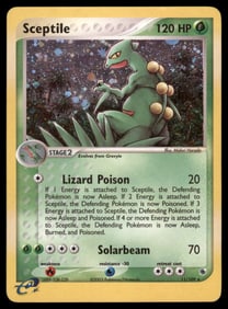 Sceptile Ruby and Sapphire #11/109 Holo Pokemon Card