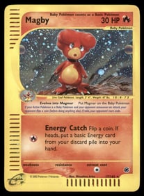 Magby (17) Expedition #017/165 Holo Pokemon Card