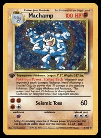 Machamp Deck Exclusives #008/102 Holo Pokemon Card