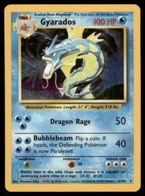 Gyarados Base Set #006/102 Holo Pokemon Card