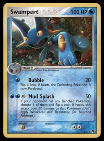 Swampert POP Series 1 #005/017 Holo Pokemon Card
