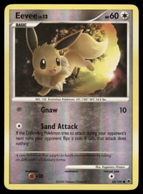 Eevee (63) Majestic Dawn #63/100 Holo Pokemon Card