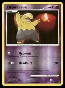 Drowzee Great Encounters #65/106 Holo Pokemon Card