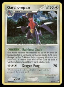 Garchomp Mysterious Treasures #9/123 Holo Pokemon Card