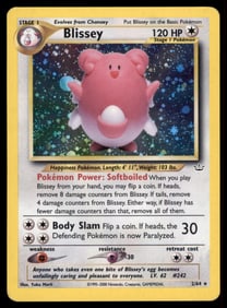 Blissey Neo Revelation #02/64 Holo Pokemon Card