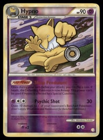 Hypno HeartGold SoulSilver #23/123 Holo Pokemon Card