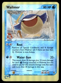 Wailmer Ruby and Sapphire #48/109 Holo Pokemon Card