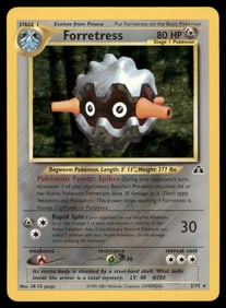 Forretress (2) Neo Discovery #02/75 Holo Pokemon Card