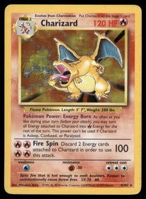 Charizard Base Set #004/102 Holo Pokemon Card