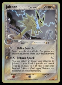 Jolteon (Delta Species) Delta Species #7/113 Holo Pokemon Card