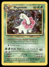 Meganium (10) Neo Genesis #010/111 Holo Pokemon Card