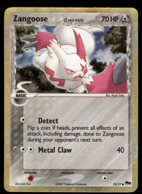 Zangoose (Delta Species) POP Series 5 #015/017 Holo Pokemon Card