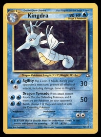 Kingdra Neo Genesis #008/111 Holo Pokemon Card