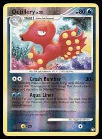 Octillery Mysterious Treasures #57/123 Holo Pokemon Card