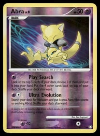 Abra Mysterious Treasures #69/123 Holo Pokemon Card