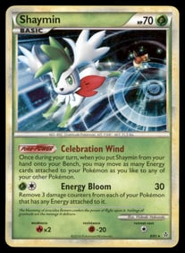 Shaymin Unleashed #8/95 Holo Pokemon Card