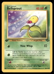 Bellsprout 1st Ed. Jungle Vintage Pokemon Card