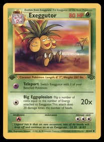 Exeggutor 1st Ed. Jungle Vintage Pokemon Card