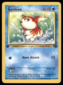 Goldeen 1st Ed. Jungle Vintage Pokemon Card