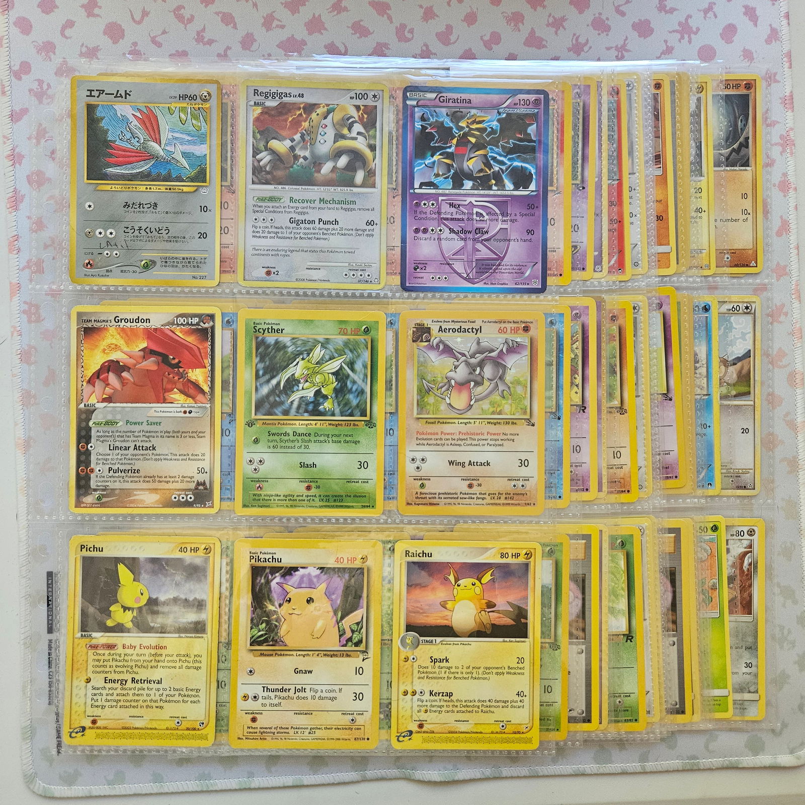 LOT OF 144 ALL VINTAGE POKEMON CARDS (1 of 15)