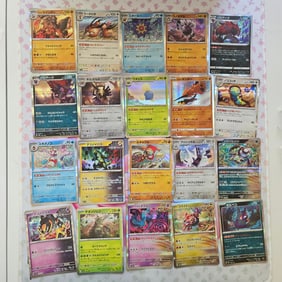 LOT OF 20 ALL HOLO JAPANESE POKEMON CARDS