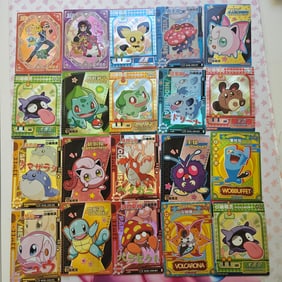 LOT OF 20 BABY EIF CHINESE POKEMON CARDS