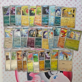 LOT OF 30 ALL 151 REVERSE HOLO  JAPANESE POKEMON CARDS