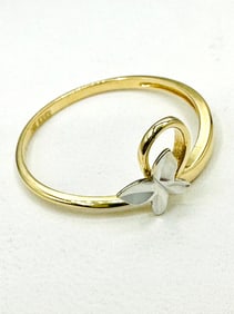 14KT Yellow and White Gold Ring # 2273