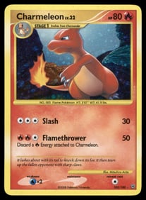 Charmeleon Stormfront #102/100 Holo Pokemon Card