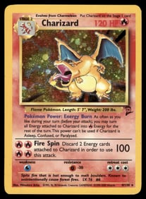 Charizard Base Set 2 #004/130 Holo Pokemon Card
