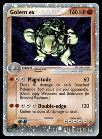 Golem ex Dragon #91/97 Holo Pokemon Card
