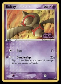 Baltoy Stamped Holon Phantoms #59/110 Holo Pokemon Card