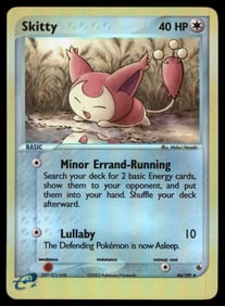 Skitty Ruby and Sapphire #44/109 Holo Pokemon Card