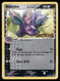 Nidorino (Delta Species) Stamped Dragon Frontiers #35/101 Holo Pokemon Card