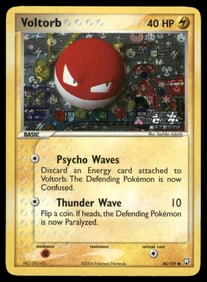 Voltorb Stamped Team Rocket Returns #80/109 Holo Pokemon Card
