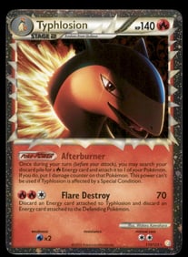 Typhlosion (Prime) HeartGold SoulSilver #110/123 Holo Pokemon Card