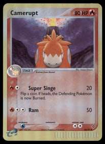 Camerupt Dragon #24/97 Holo Pokemon Card